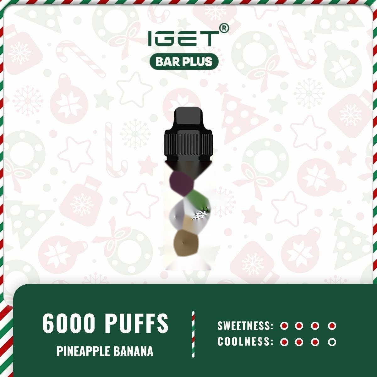 IGET BAR PLUS - PINEAPPLE BANANA