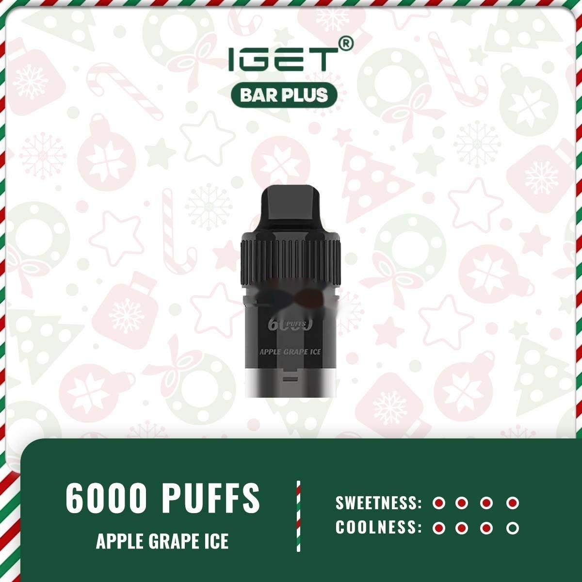 IGET BAR PLUS POD ONLY - APPLE GRAPE ICE