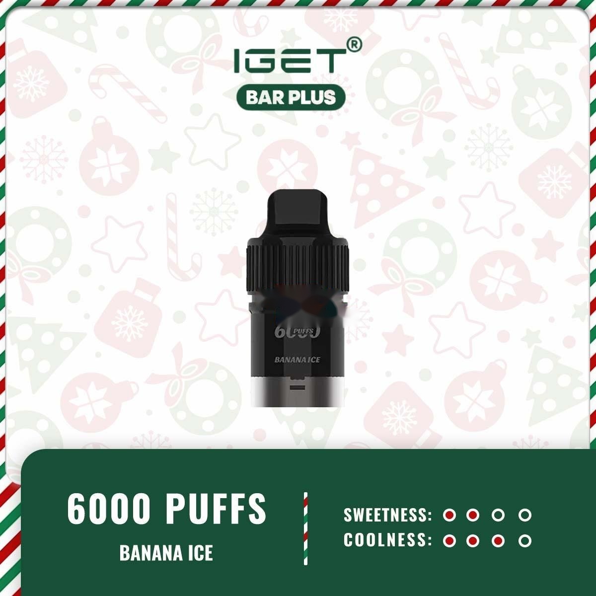 IGET BAR PLUS POD ONLY - BANANA ICE