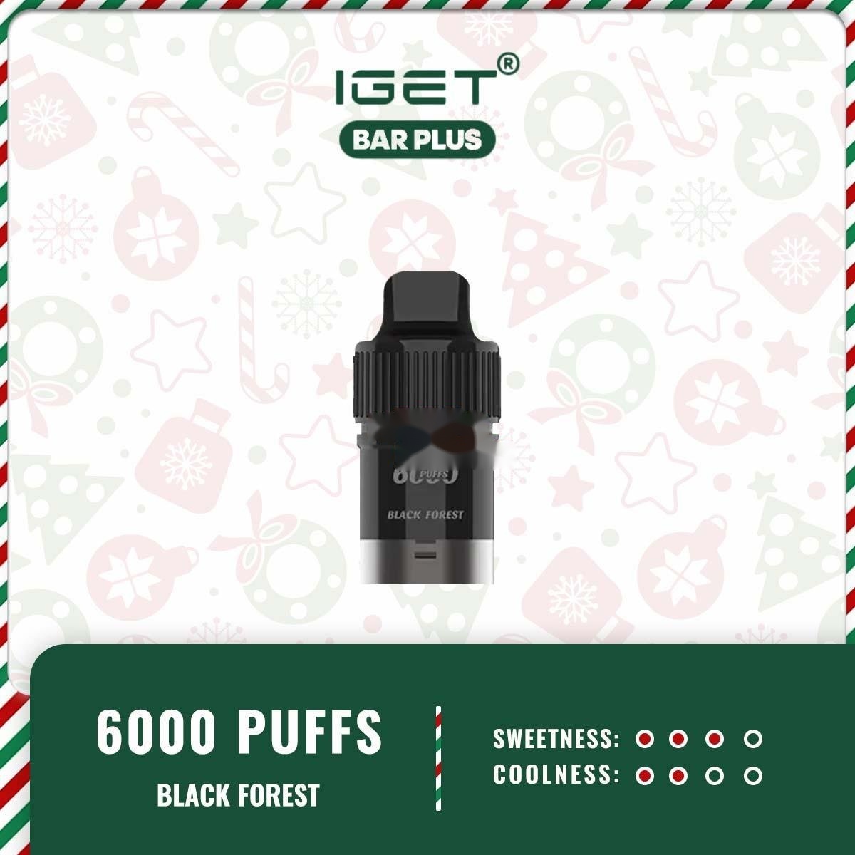 IGET BAR PLUS POD ONLY - BLACK FOREST