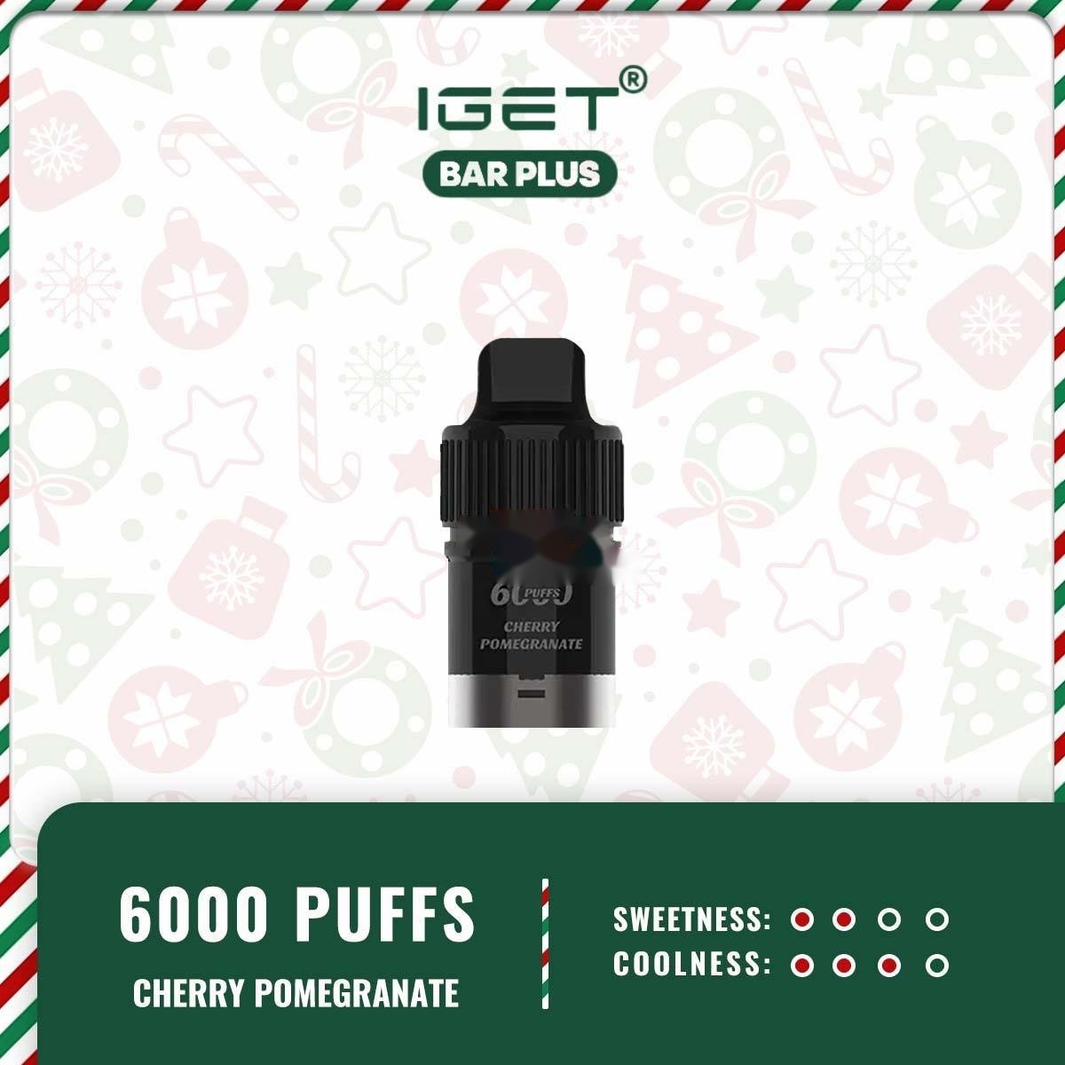 IGET BAR PLUS POD ONLY - CHERRY POMEGRANATE