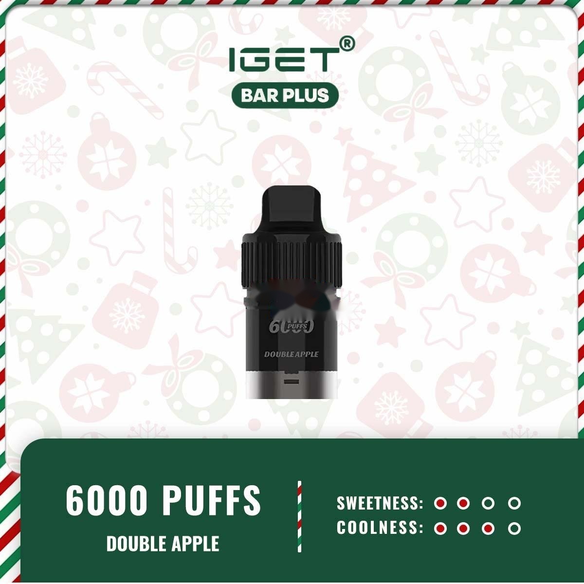 IGET BAR PLUS POD ONLY - DOUBLE APPLE