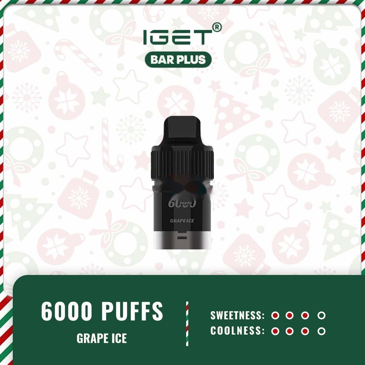 IGET BAR PLUS POD ONLY - GRAPE ICE