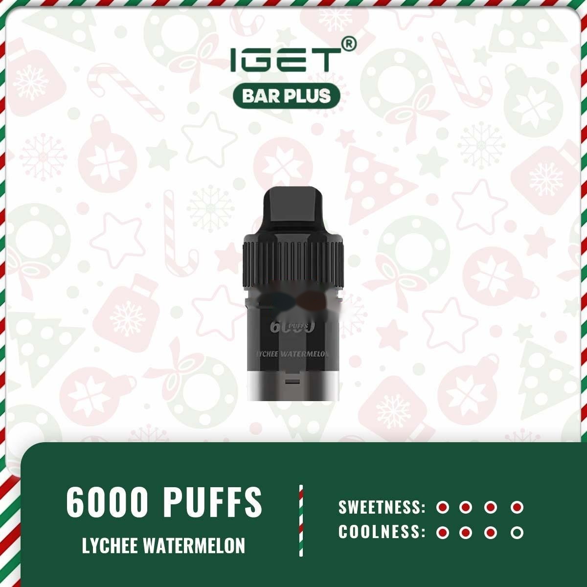 IGET BAR PLUS POD ONLY - LYCHEE WATERMELON