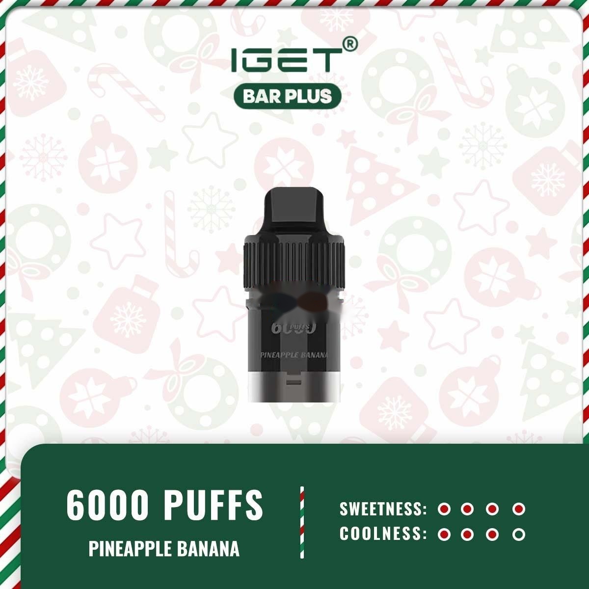IGET BAR PLUS POD ONLY - PINEAPPLE BANANA
