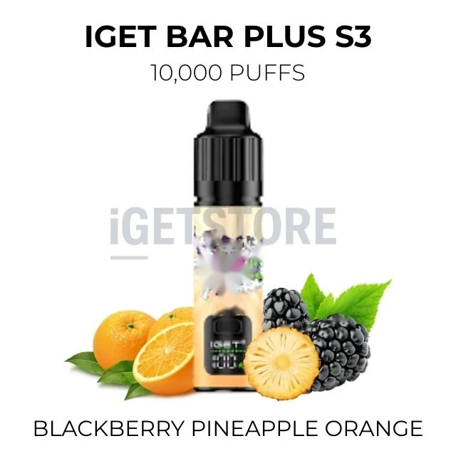 IGET Bar Plus S3 10000 Puffs – Blackberry Pinapple Orange