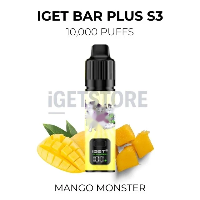 IGET Bar Plus S3 10000 Puffs – Mango Monster