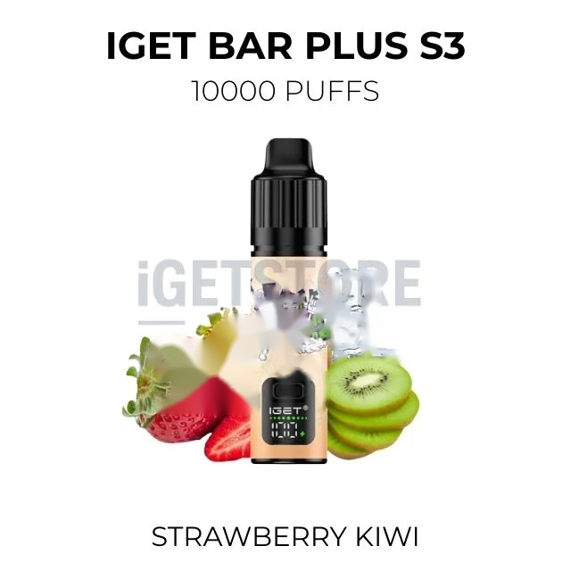 IGET Bar Plus S3 10000 Puffs โ Strawberry Kiwi