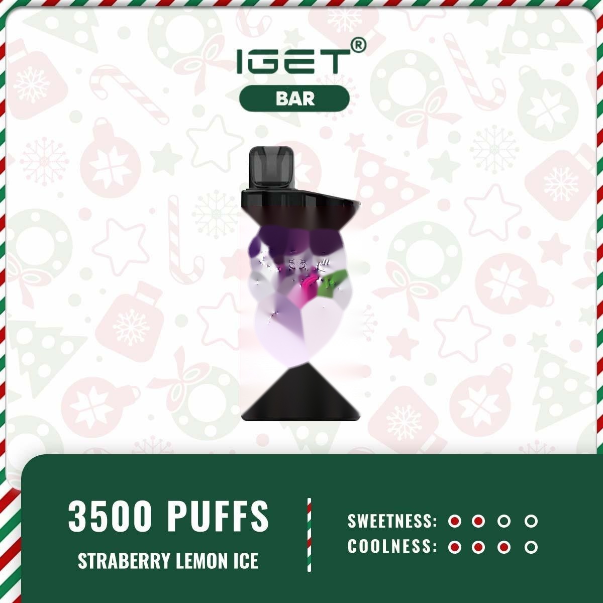 IGET BAR - STRAWBERRY LEMON ICE