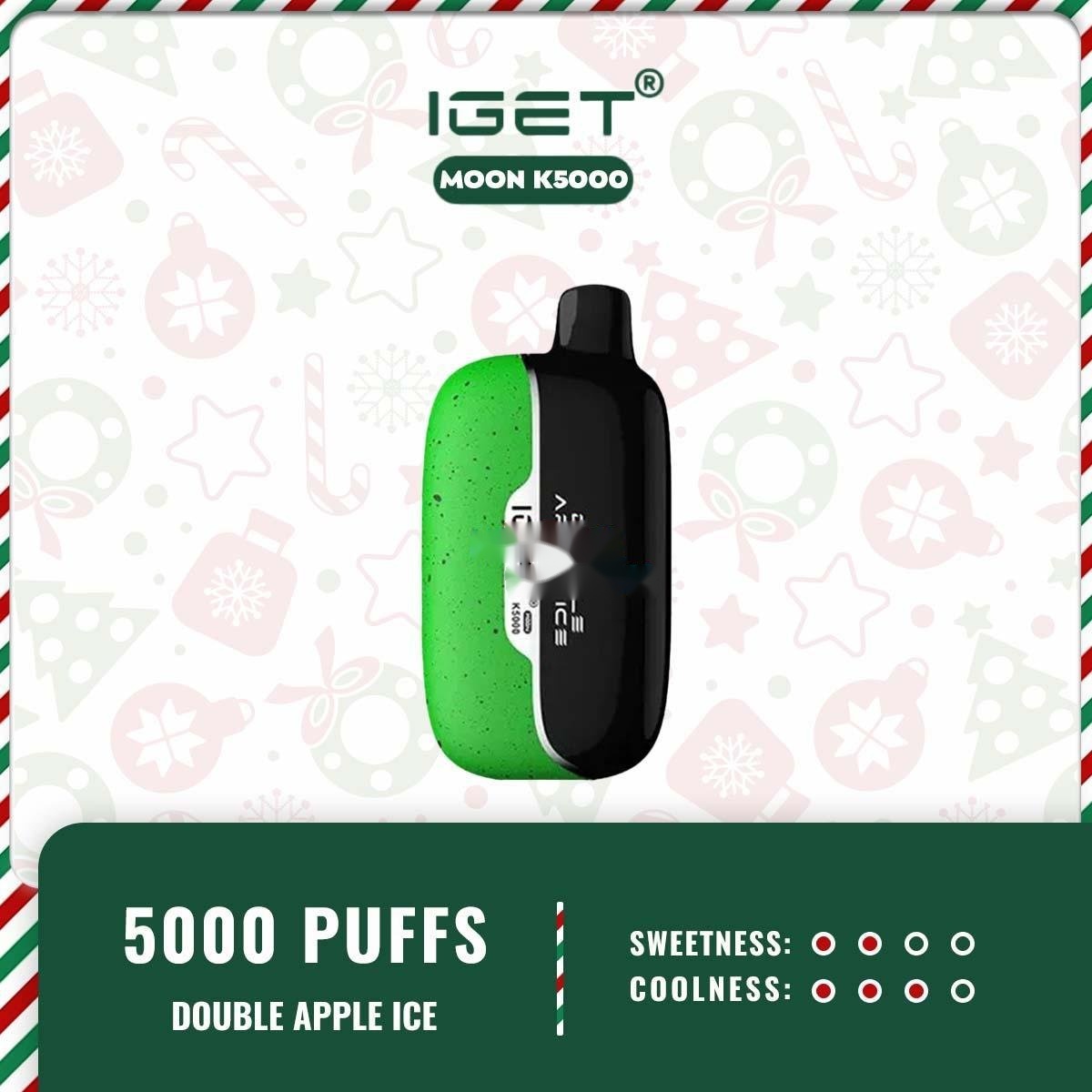 IGET MOON K5000 - DOUBLE APPLE ICE