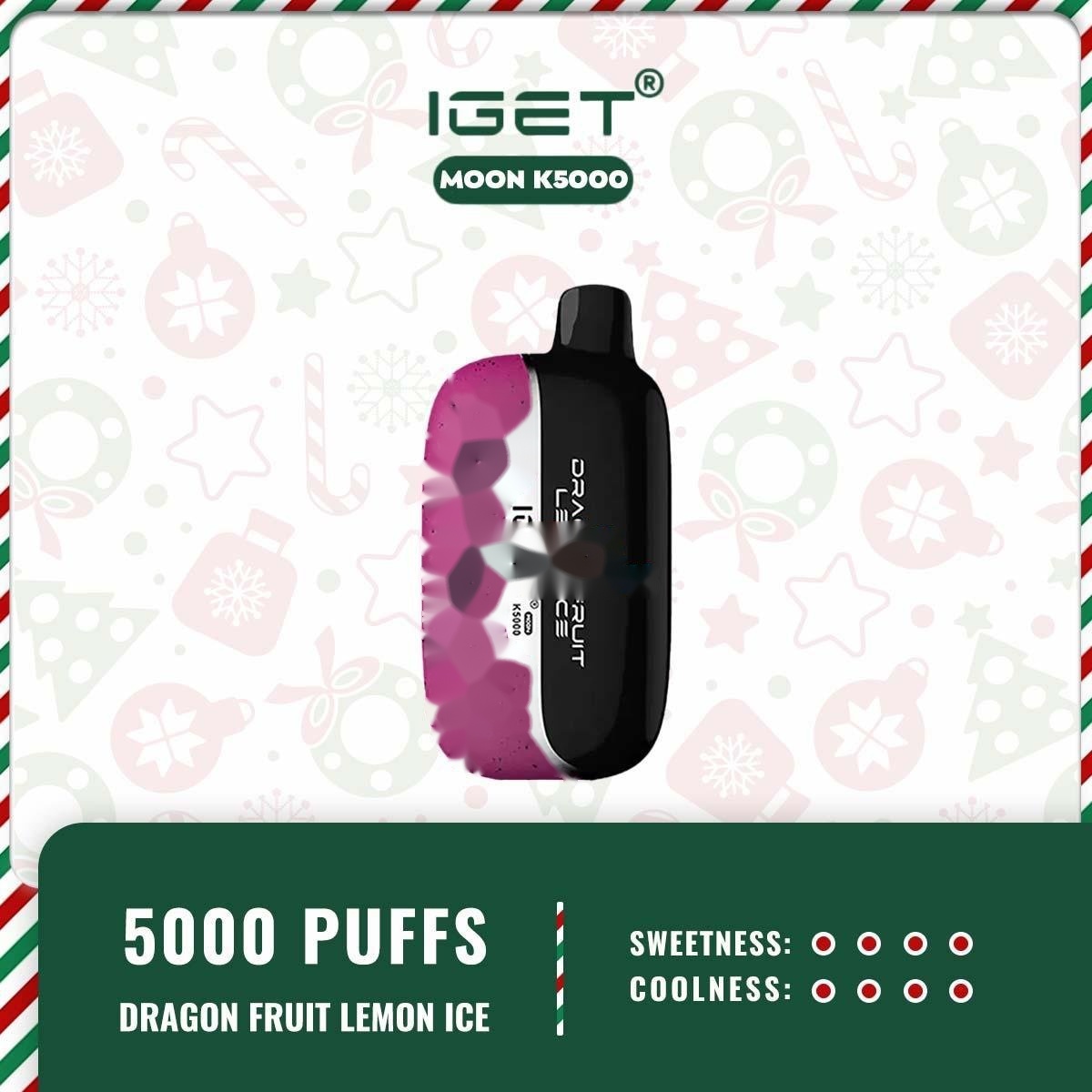 IGET MOON K5000 - DRAGON FRUIT LEMON ICE