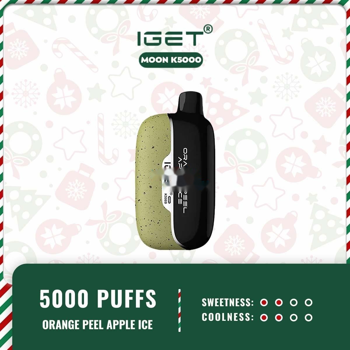 IGET MOON K5000 - ORANGE PEEL APPLE ICE