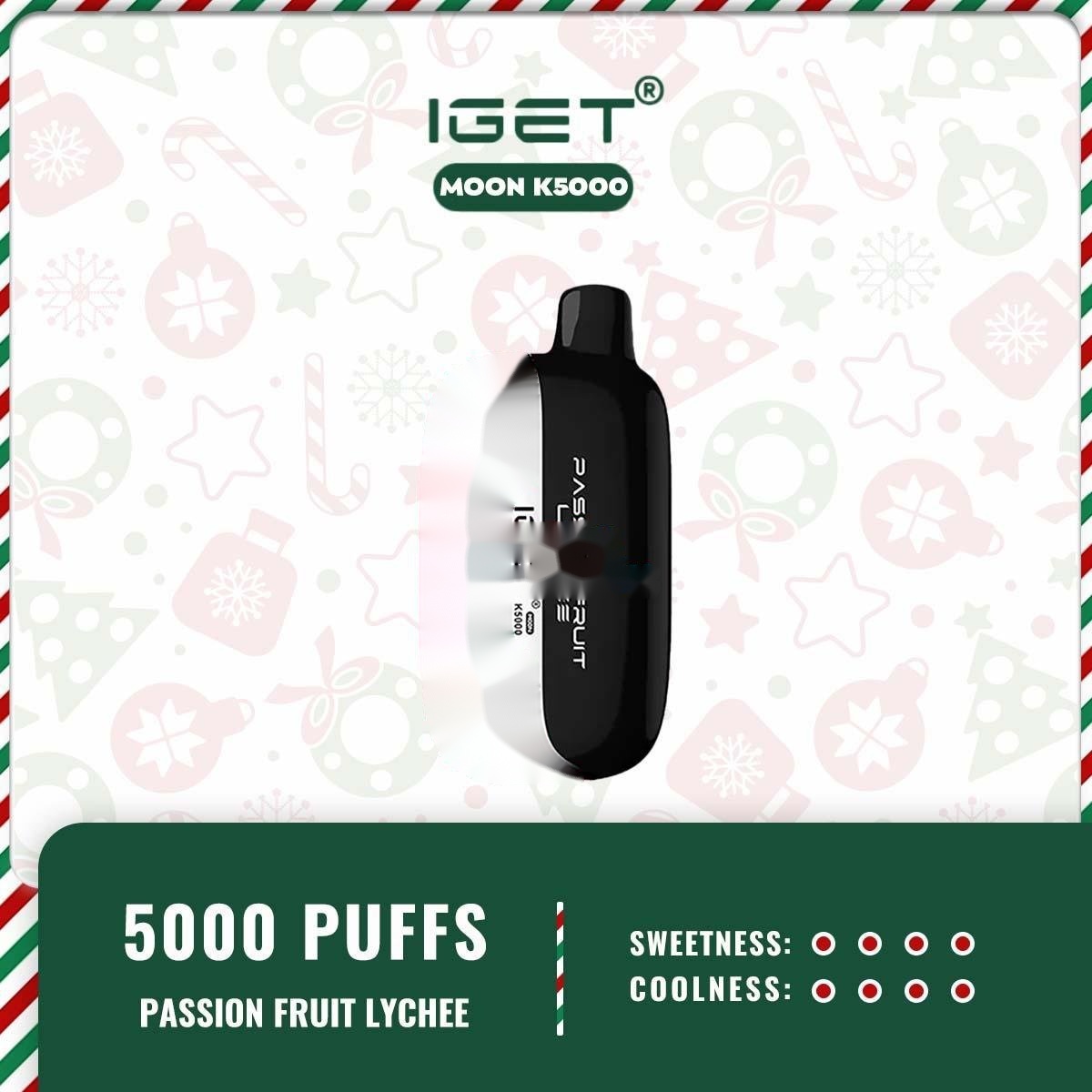 IGET MOON K5000 - PASSION FRUIT LYCHEE