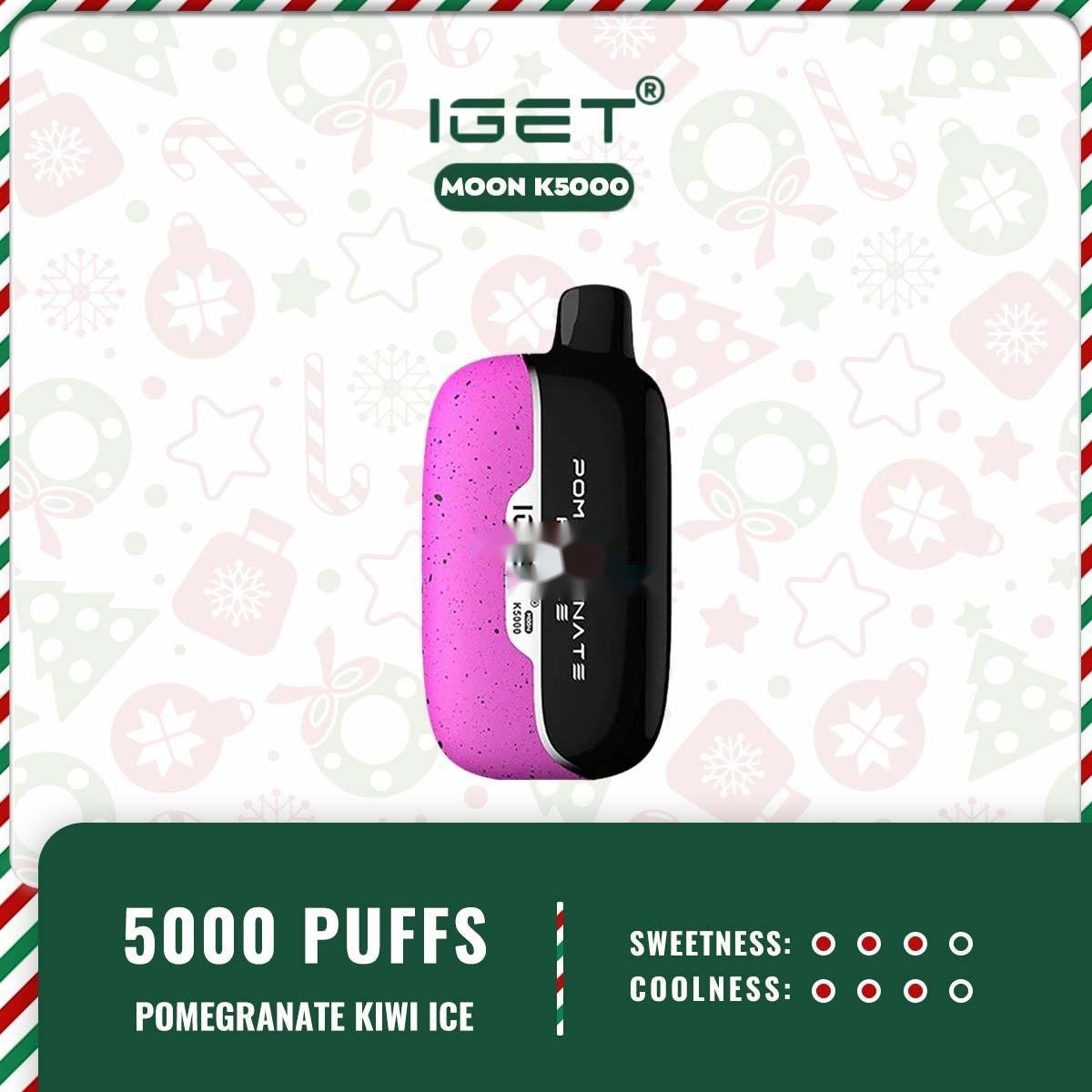 IGET MOON K5000 - POMEGRANATE KIWI ICE