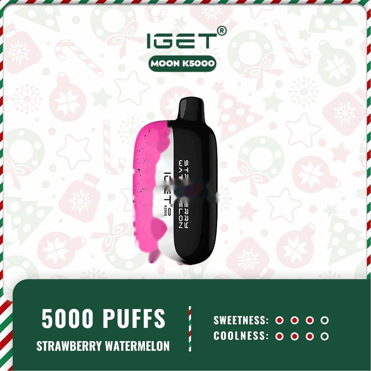 IGET MOON K5000 - STRAWBERRY WATERMELON ICE
