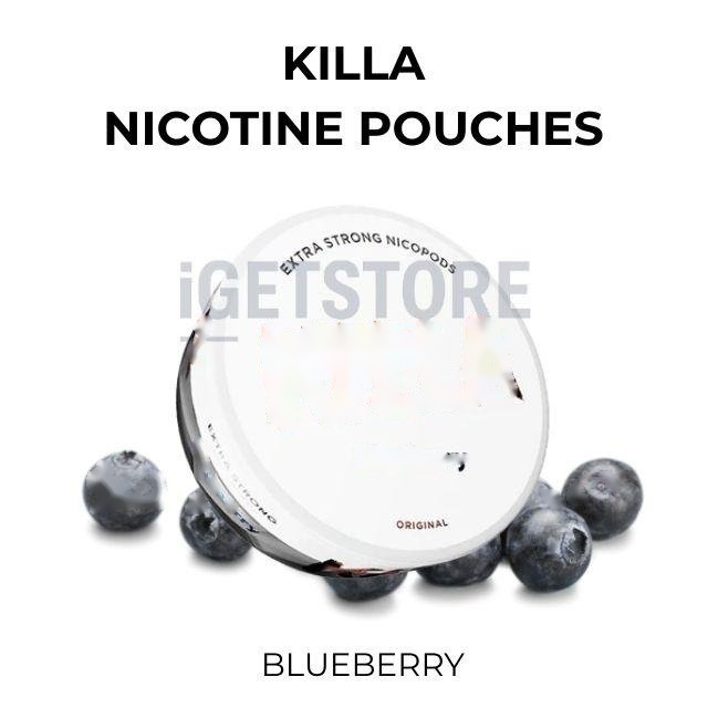 KILLA Nicotine Pouches – Blueberry