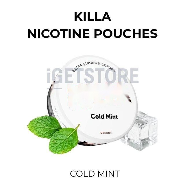 KILLA Nicotine Pouches – Cold Mint