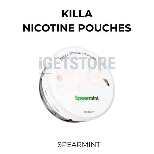 KILLA Nicotine Pouches – Spearmint