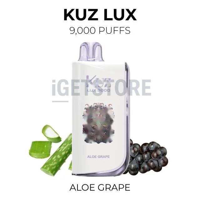 KUZ LUX 9000 Puffs โ Aloe Grape