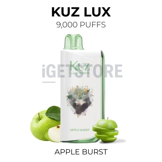 KUZ LUX 9000 Puffs โ Apple Burst