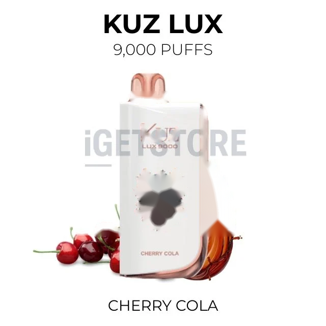 KUZ LUX 9000 Puffs – Cherry Cola