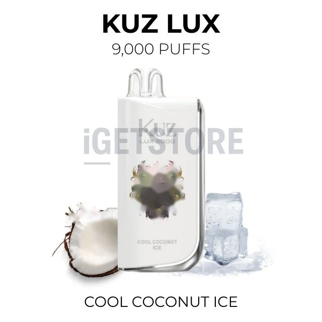 KUZ LUX 9000 Puffs – Cool Coconut Ice