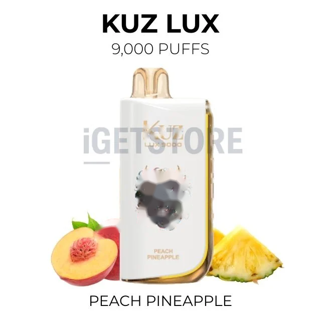 KUZ LUX 9000 Puffs – Peach Pineapple