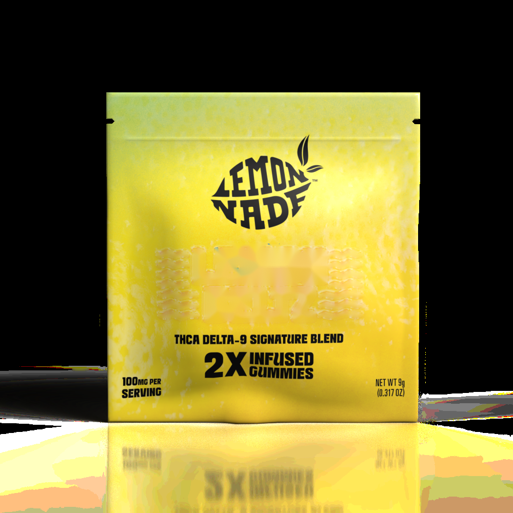 LemonNade - THCA Delta 9 Blend Gummies Bag - Lemon Beltz