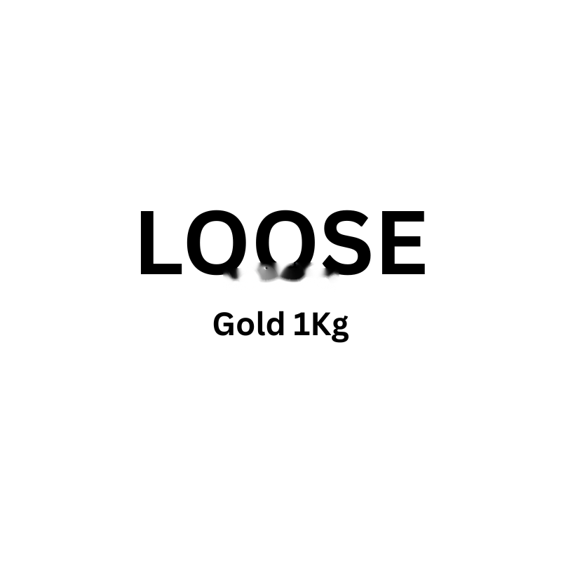 LOOSE CUT 1kg Pouches (Golden)