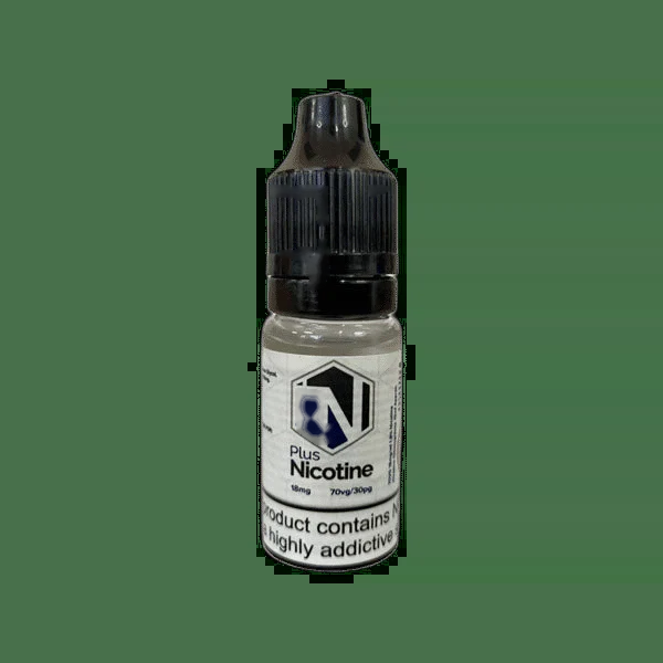 Plus nicotine liquid 70vg 18mg 10ml