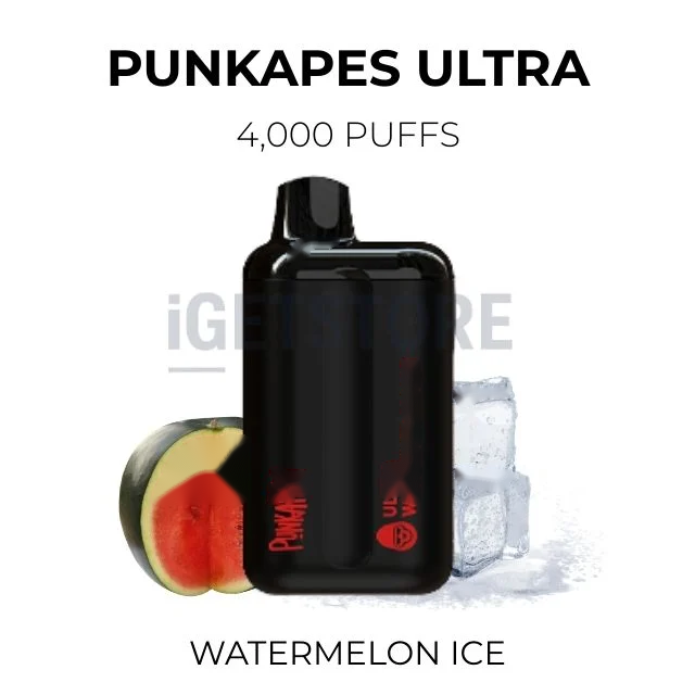 Punkapes Ultra 4000 Puffs – Watermelon Ice