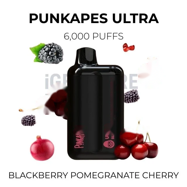 Punkapes Ultra 6000 – Blackberry Pomegranate Cherry