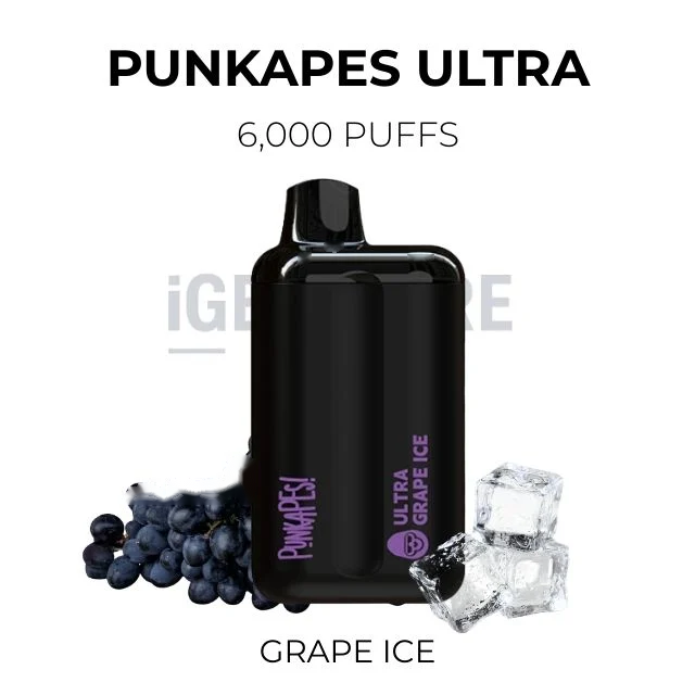 Punkapes Ultra 6000 โ Grape Ice