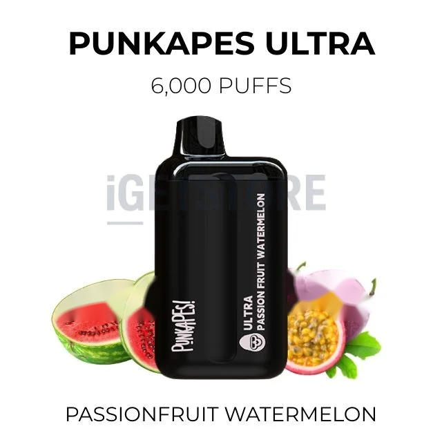 Punkapes Ultra 6000 – Passionfruit Watermelon Juice