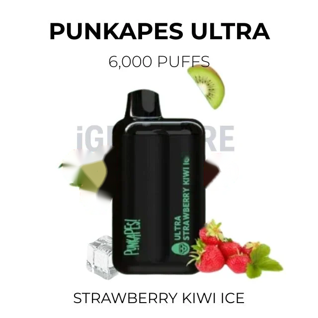 Punkapes Ultra 6000 – Strawberry Kiwi