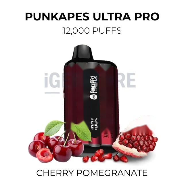 Punkapes Ultra Pro 12000 Puffs – Cherry Pomegranate