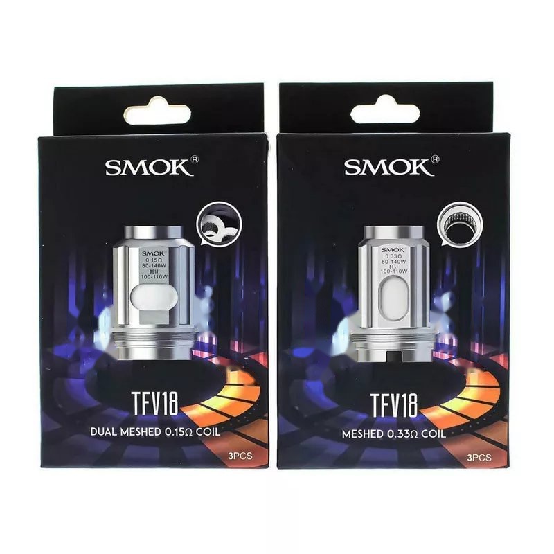 SMOK TFV18 Tank Replacement Coil(3pcs/pack)