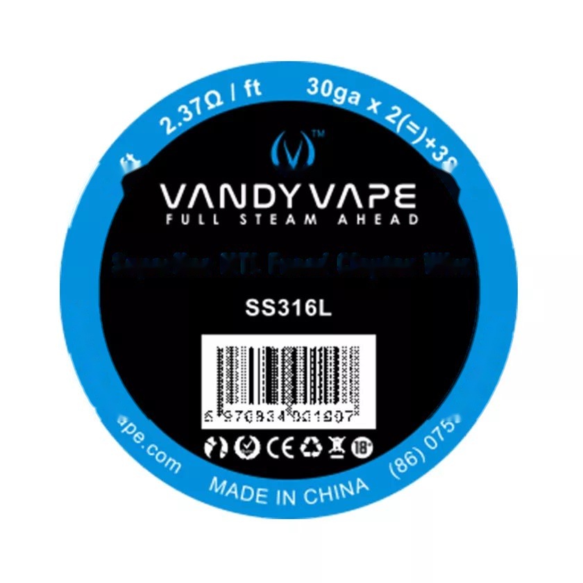 Superfine MTL Fused Clapton Wire 3m