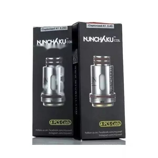 Uwell Nunchaku Replacement Coils For Nunchaku, Nunchaku 2 Tank (4pcs/Pack)