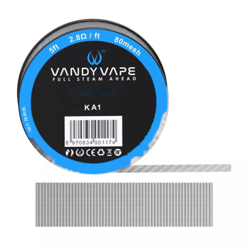 Vandy Vape Kanthal Mesh Wire 80mesh 5ft